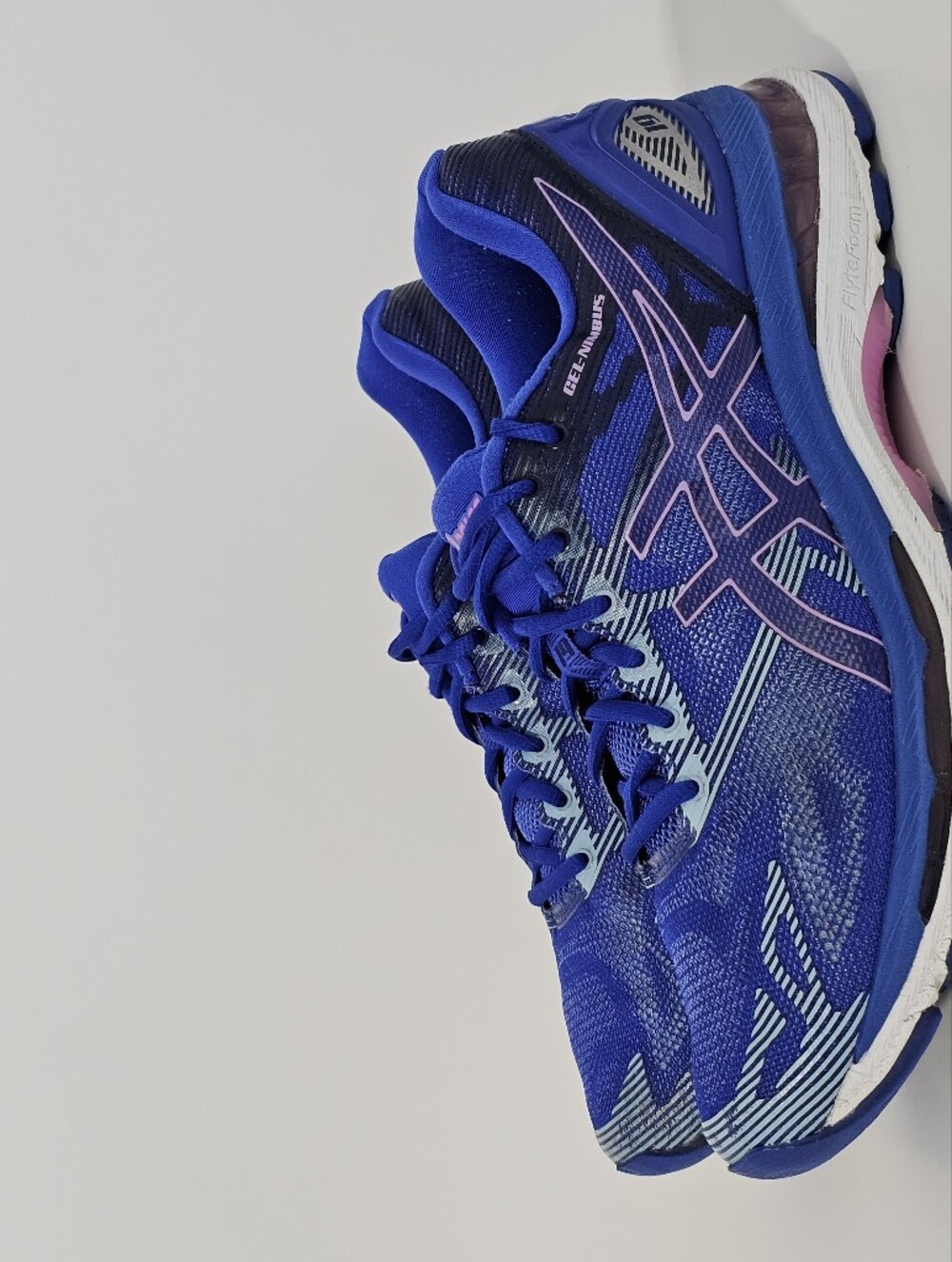 Asics Gel-Nimbus 19 Flyte Foam Purple Athletic Shoe Women's 10 T750N
